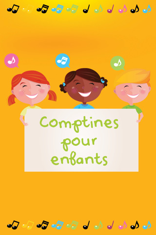 Application iPhone Comptines pour enfants et chansons enfantines