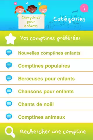 capture application iphone comptines enfants 2