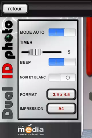 aplicación de captura iphone dual id foto 4