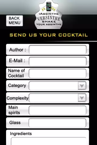 iAbsinthe Absinthe Cocktails by Versinthe