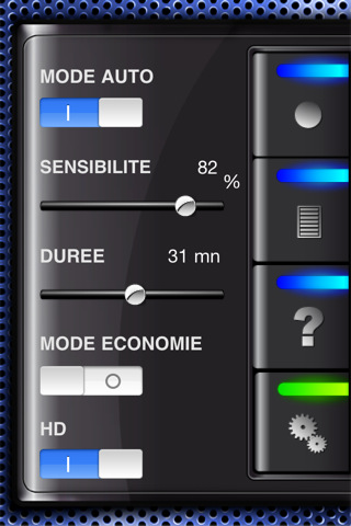 Dual Voice Recorder Dictaphone pro with voice control and spy microphone