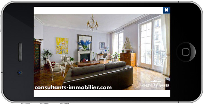 Application iPhone iPad Consultants Immobilier &#8211; Vente de biens immobiliers haut de gamme