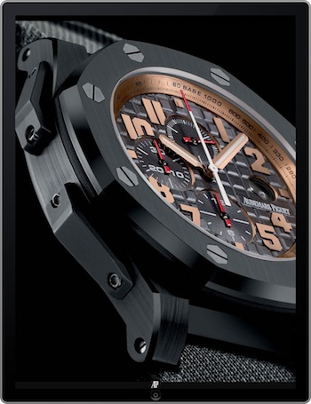 Application iPad Audemars Piguet Catalogue Intéractif