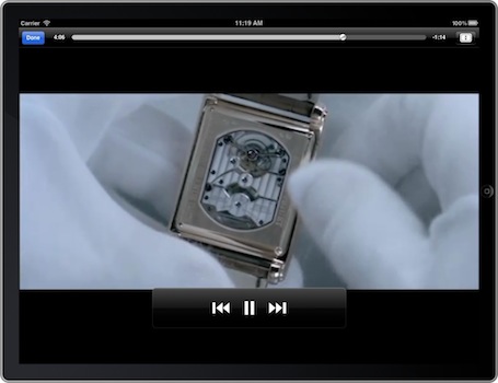 Embedded Video Player