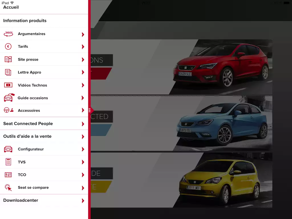 seat-connect-13 application