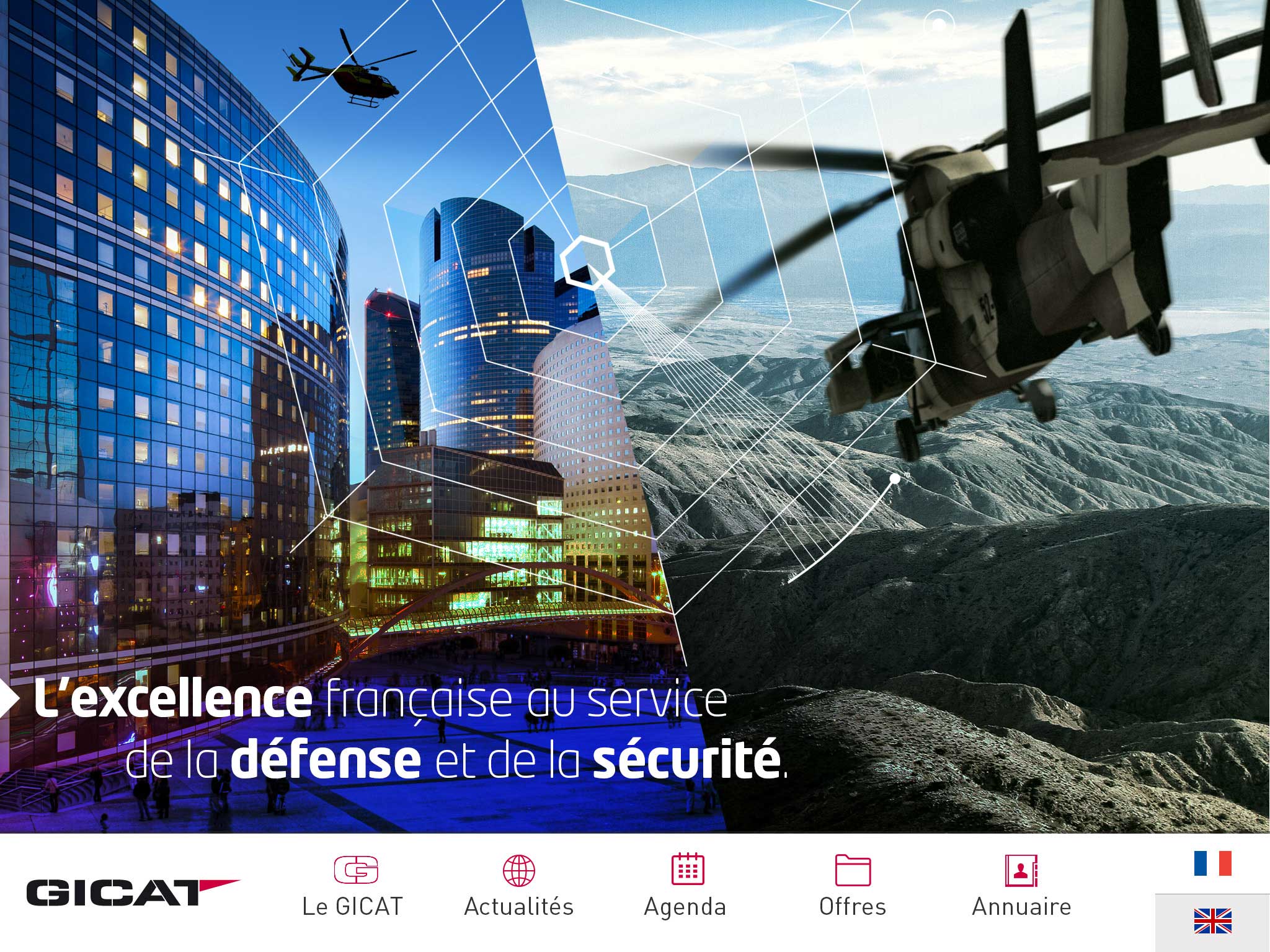 iPad iPhone Application Gicat Group of French Land and Airland Defense Industries