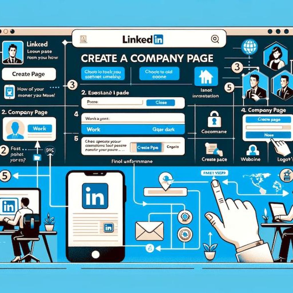 How to create an easy-to-use linkedin company page?