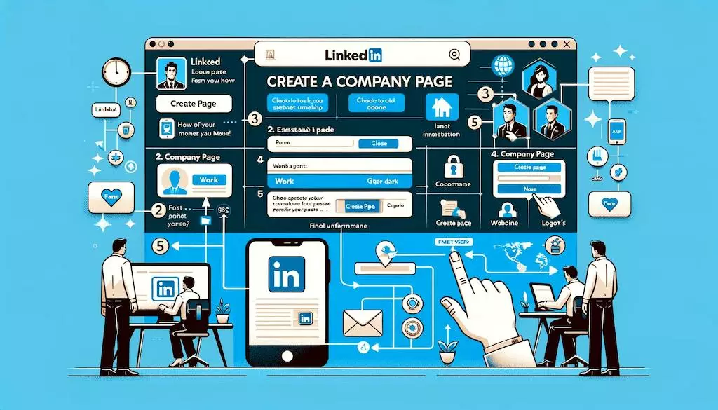 How to create an easy-to-use linkedin company page?