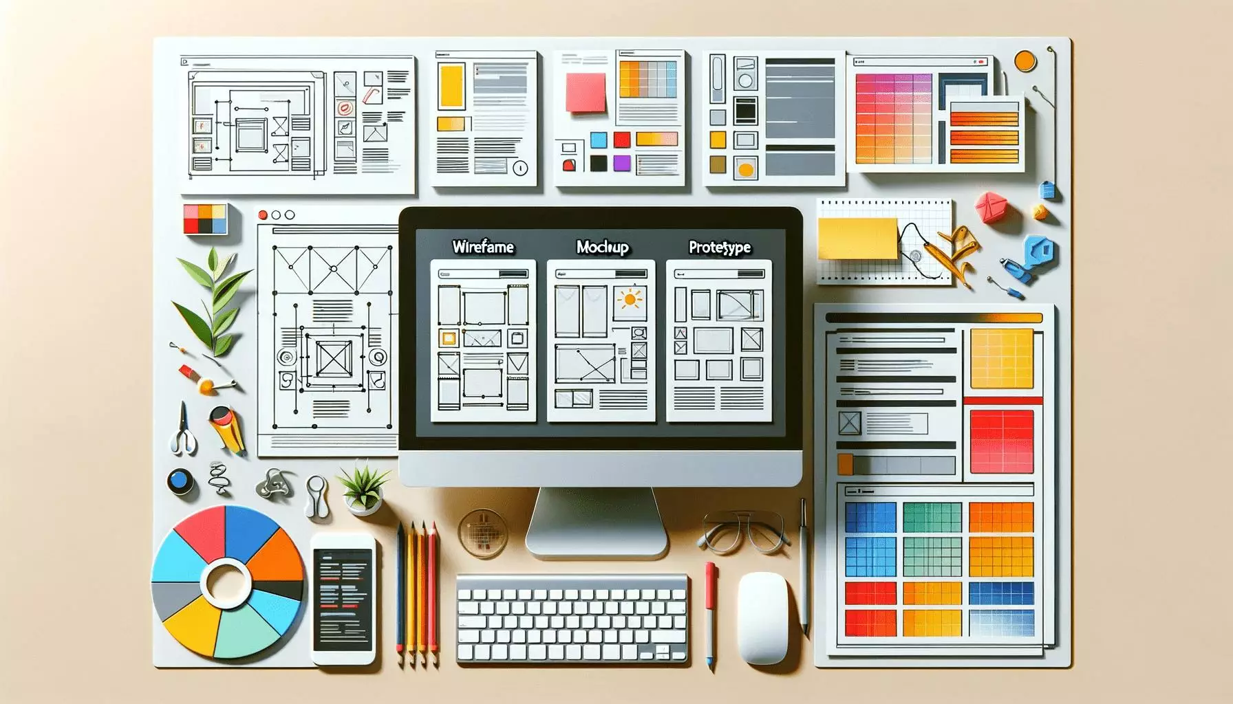 Wireframe, maqueta, prototipo: ¿cuáles son las diferencias?