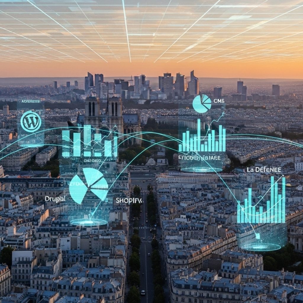 Les 5 CMS les plus utilisés à Paris en 2025