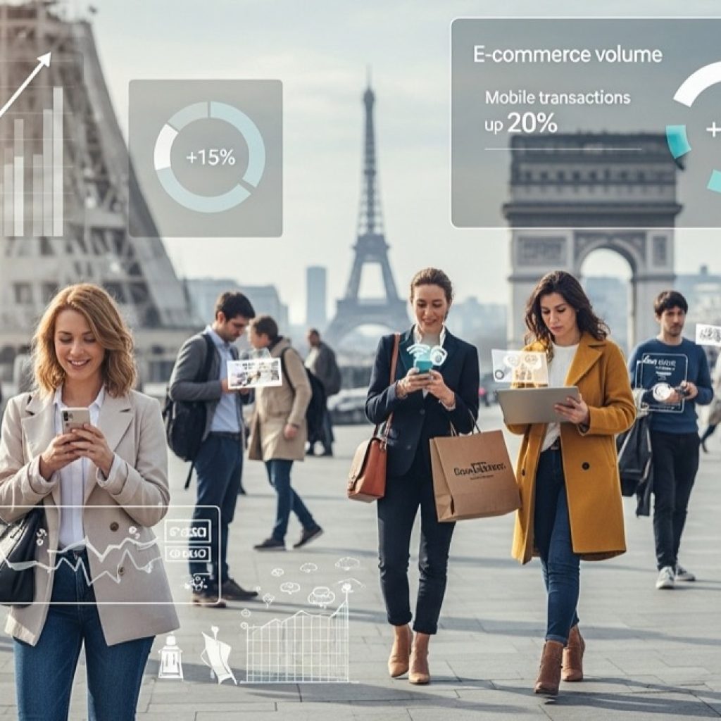 Key figures for e-commerce in Paris in 2025