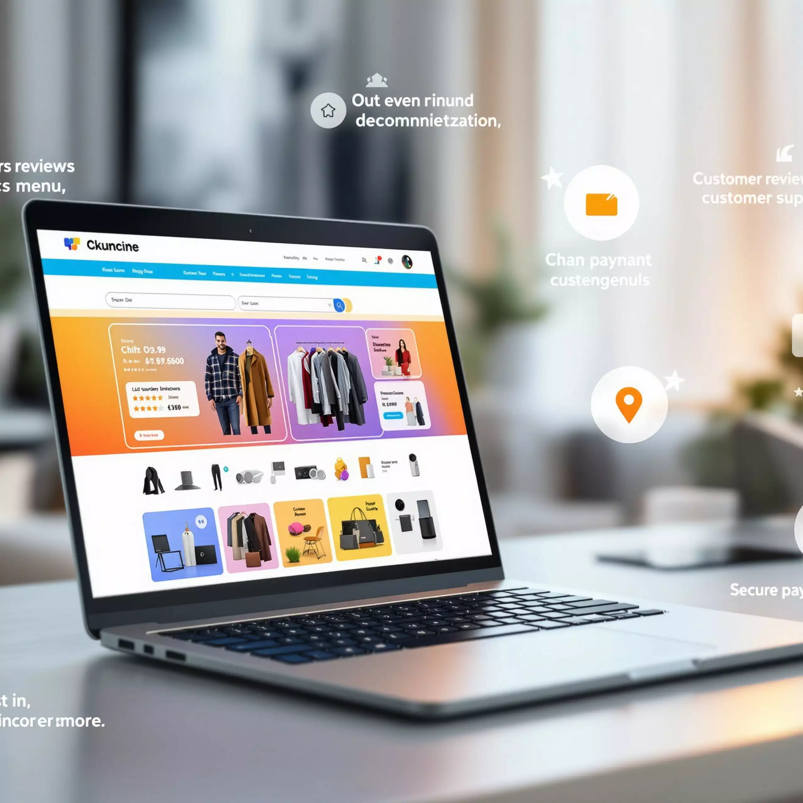 descubra las 7 características esenciales para el éxito de un sitio de comercio electrónico moderno: facilidad de uso, seguridad, pago simplificado y mucho más para impulsar sus ventas en línea.