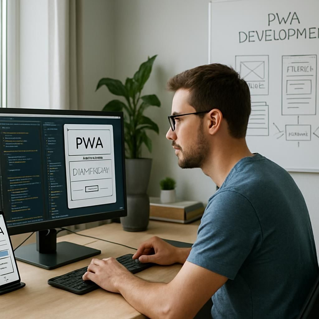 Découvrez comment développer votre Progressive Web App (PWA) avec DualMedia et profitez d’une expérience utilisateur optimale, performante et accessible sur tous les appareils. Boostez votre présence digitale dès aujourd’hui !