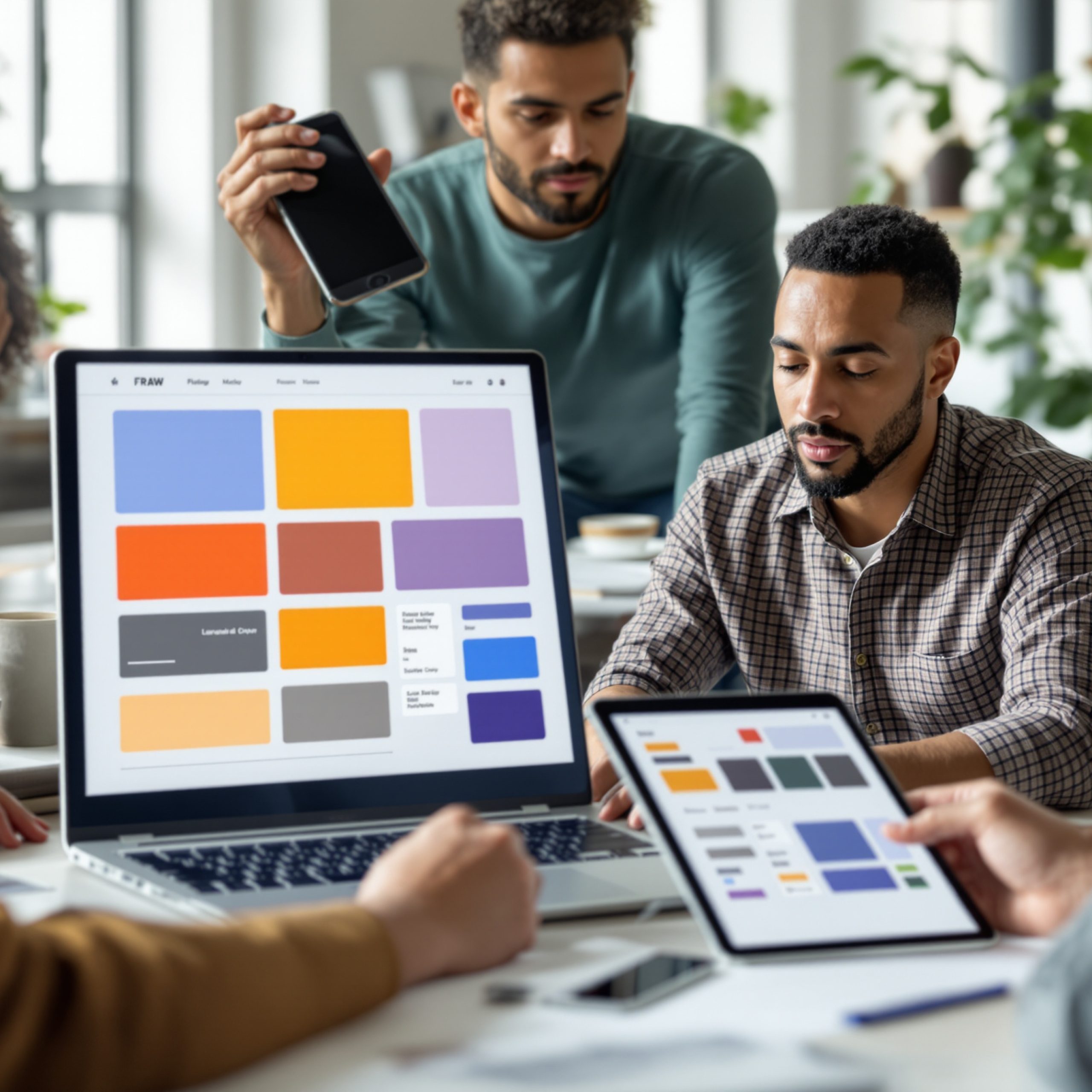 discover the key principles of flat design and learn how to create a modern, streamlined and effective interface for your web or mobile projects.