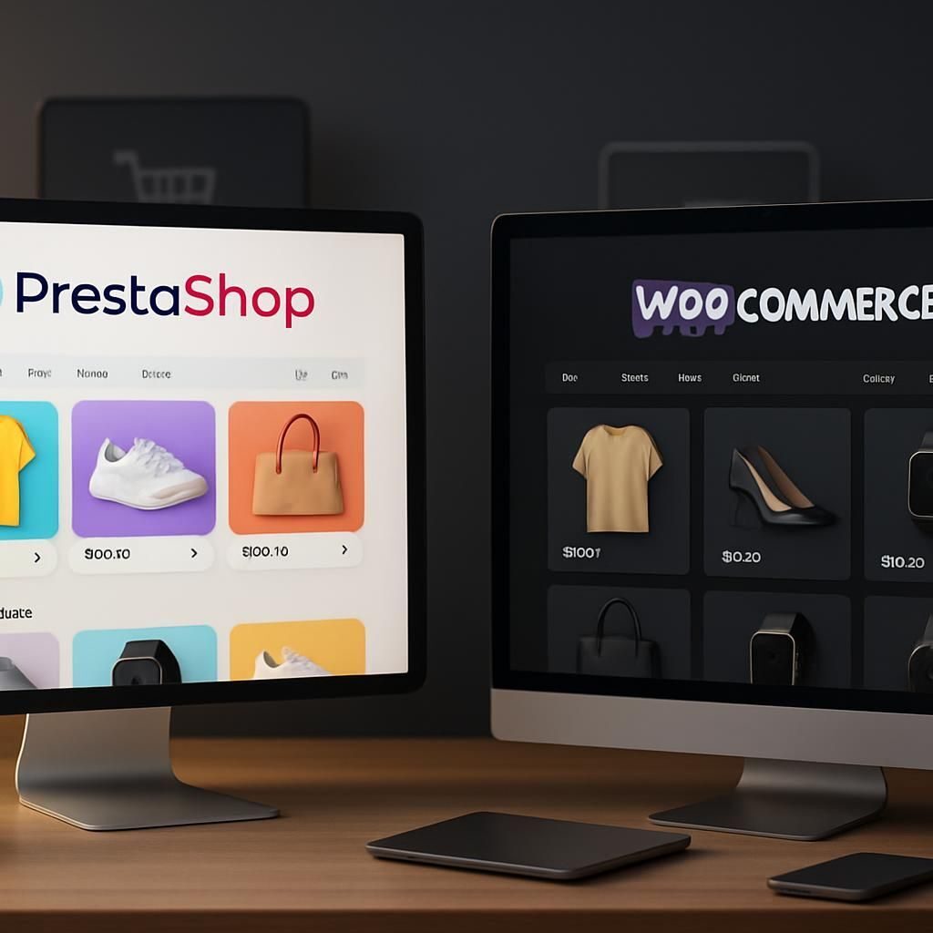 Découvrez les principales différences entre PrestaShop et WooCommerce pour choisir la meilleure solution e-commerce adaptée à votre boutique en ligne. Analyse complète des avantages et inconvénients de chaque plateforme.