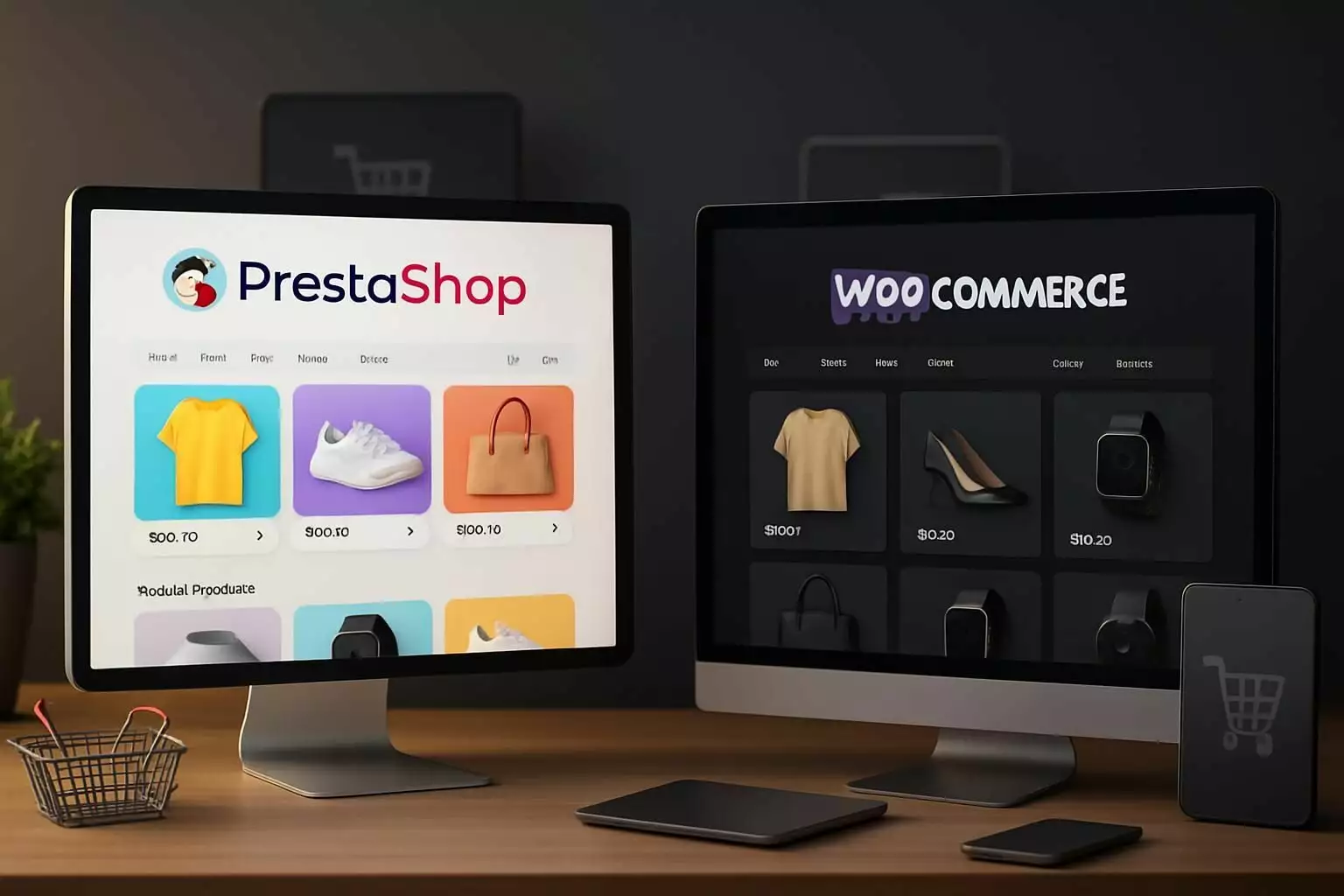 Descubre las principales diferencias entre PrestaShop y WooCommerce para elegir la mejor solución de comercio electrónico para tu tienda online. Análisis completo de las ventajas e inconvenientes de cada plataforma.