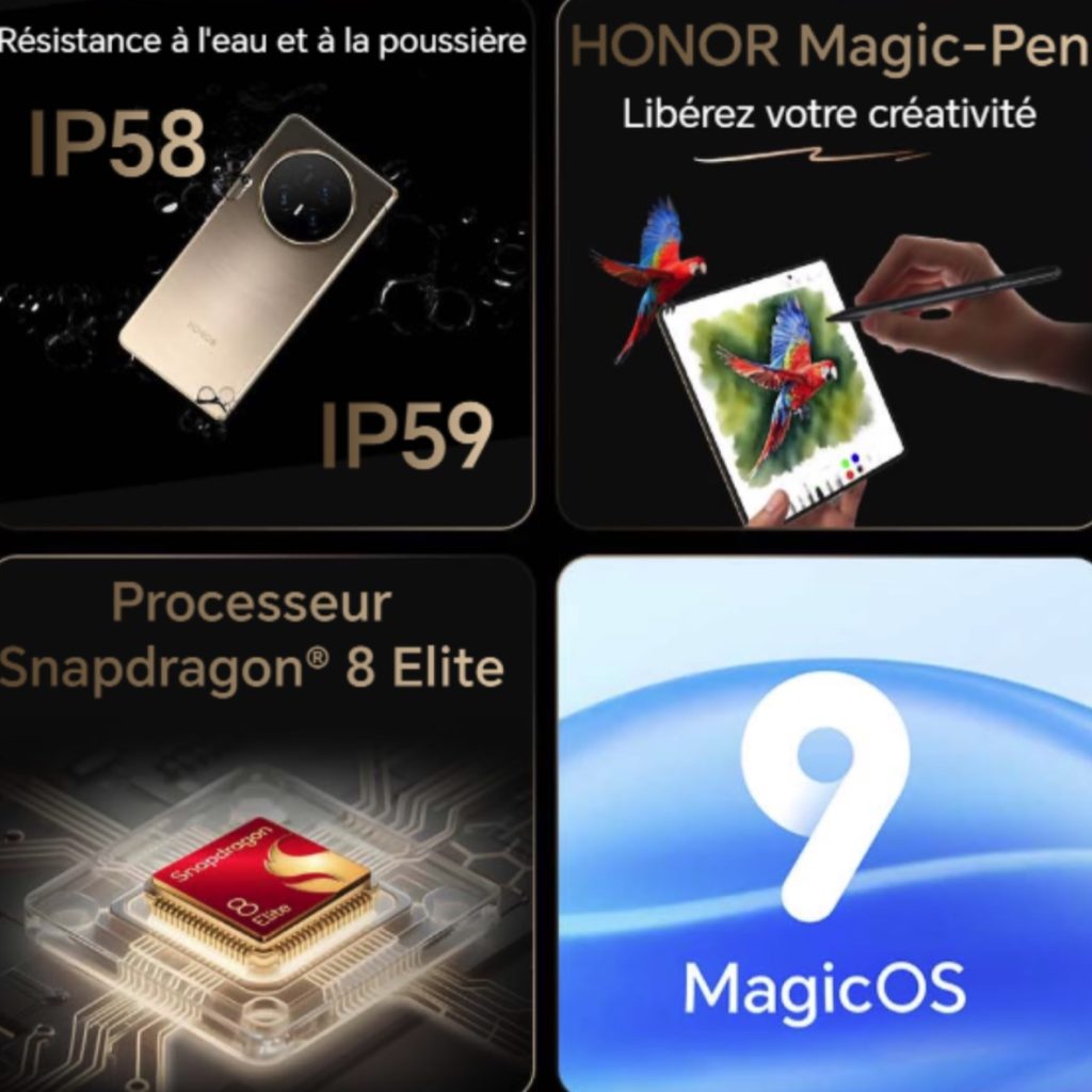 Les fonctionnalités IA du HONOR Magic V5 que vous devriez connaître