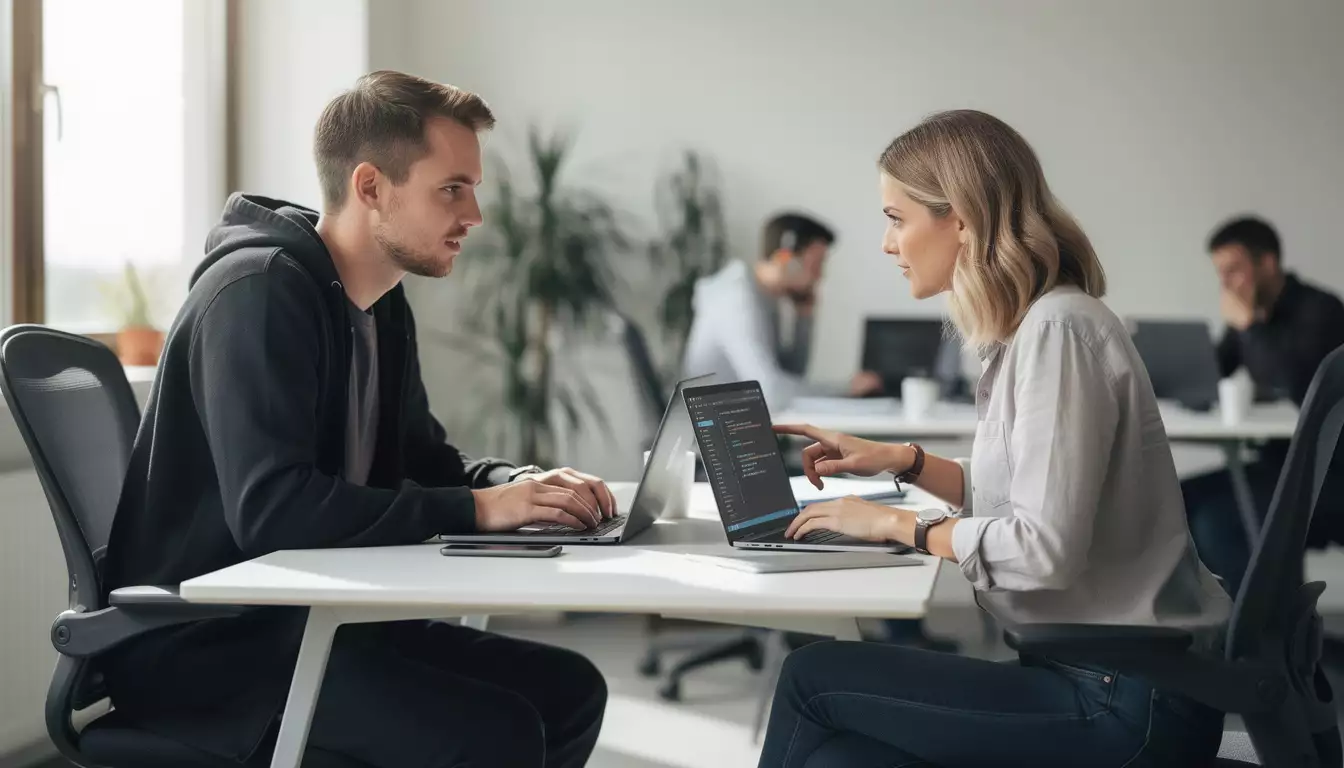 Discover how artificial intelligence tools are transforming web development by improving the efficiency, creativity and performance of digital projects.