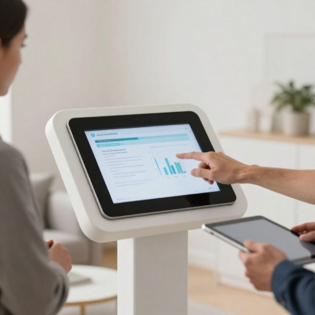 Location borne tactile pour salon et showroom, comment générer plus de leads sur place