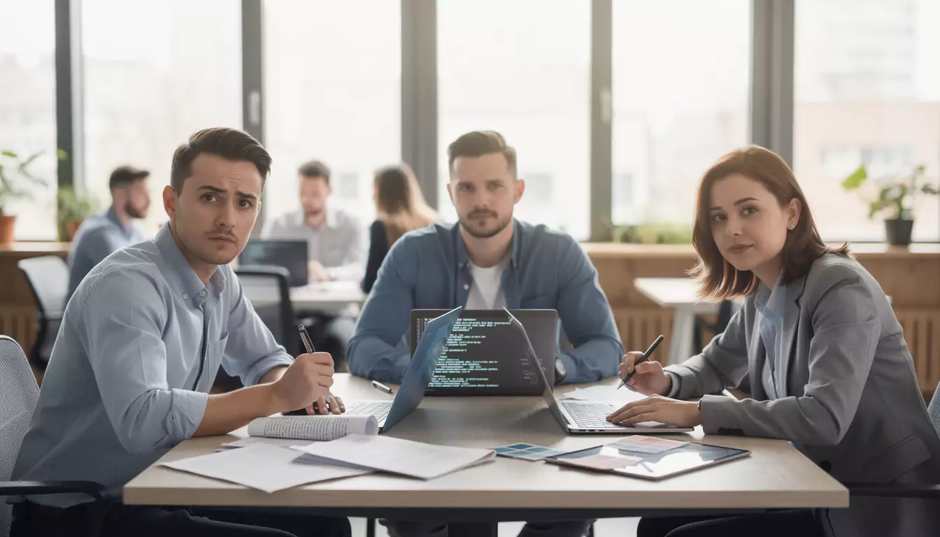 Discover how writers, developers, and designers face the challenges and uncertainty of their professional future in a constantly evolving world.