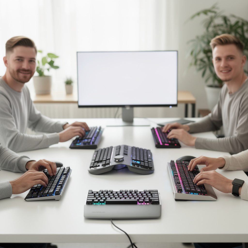 Descubre nuestra selección de los mejores teclados para PC que debes tener sí o sí en 2026 para disfrutar de una experiencia de escritura óptima y un diseño moderno.