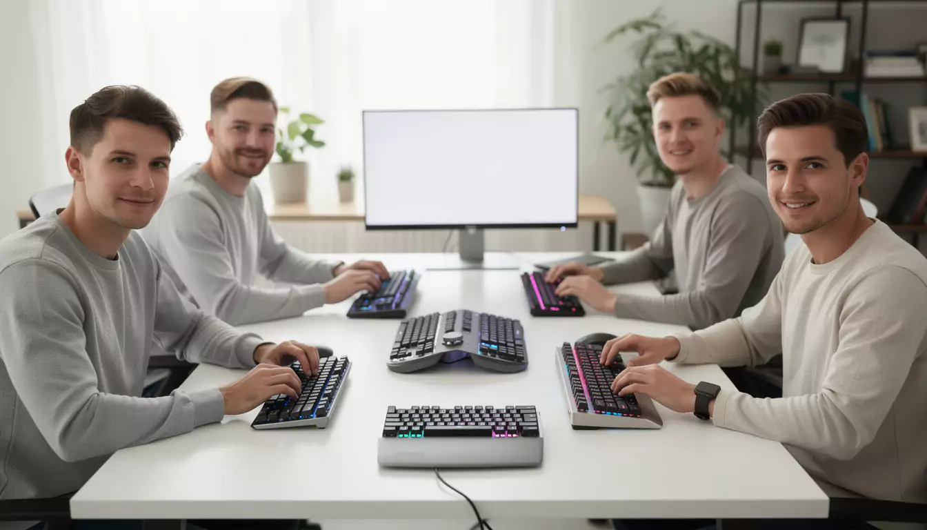 Descubre nuestra selección de los mejores teclados para PC que debes tener sí o sí en 2026 para disfrutar de una experiencia de escritura óptima y un diseño moderno.