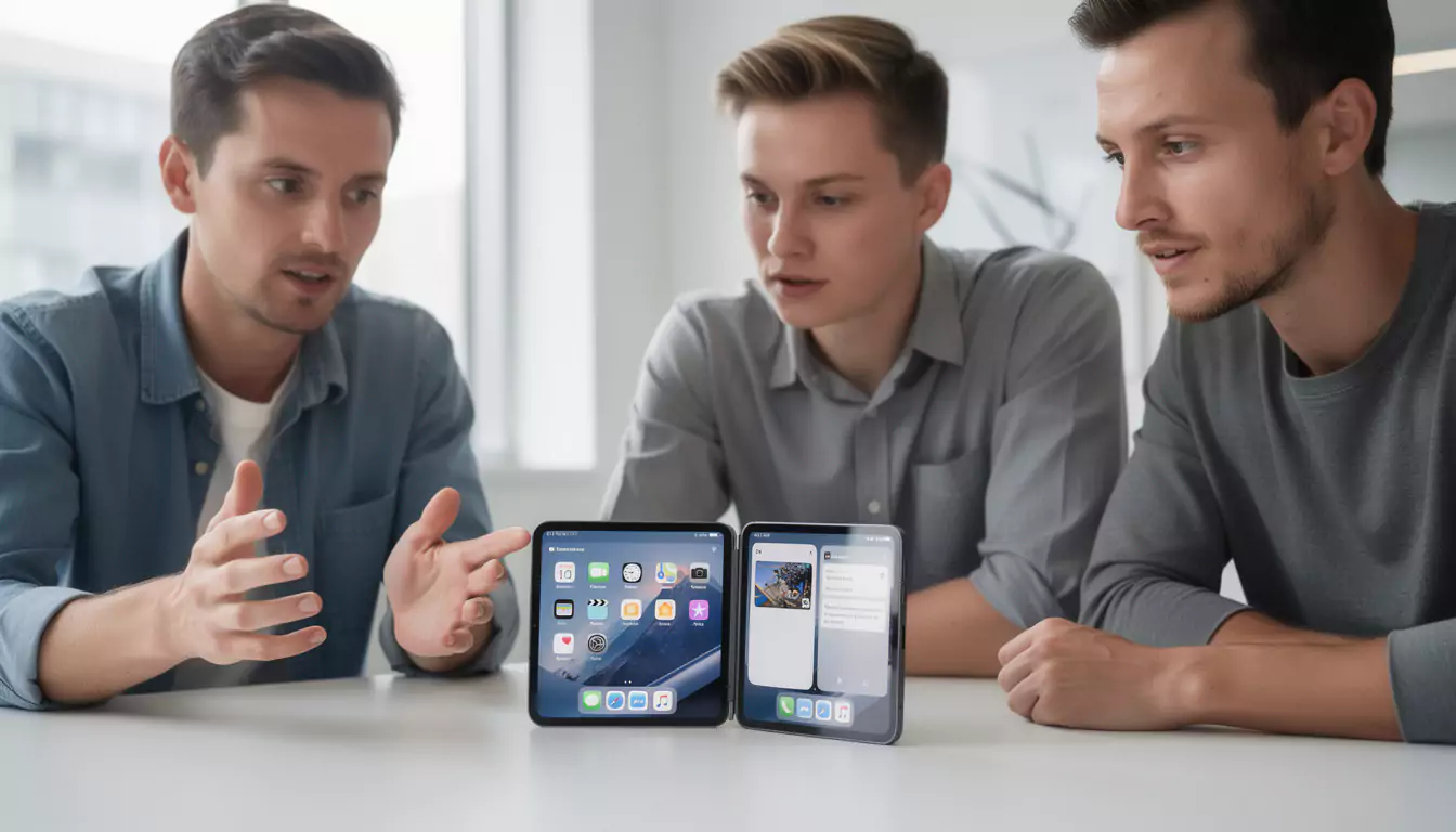 discover the iphone fold, an apple innovation with a hybrid ios combining unique ipad-inspired features for an optimized user experience.