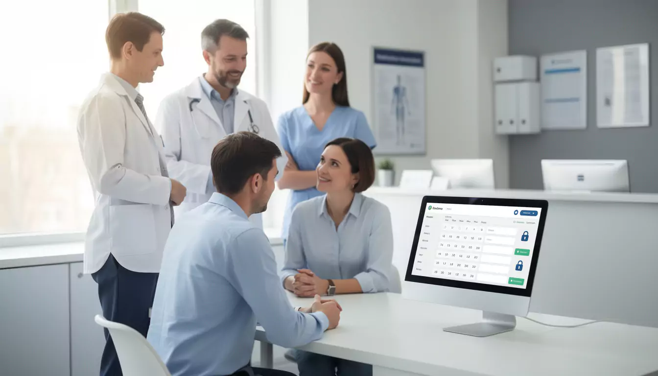 descubra las obligaciones legales, las medidas de seguridad esenciales y las soluciones de reserva de citas en línea para un sitio web de consulta médica eficaz y conforme.