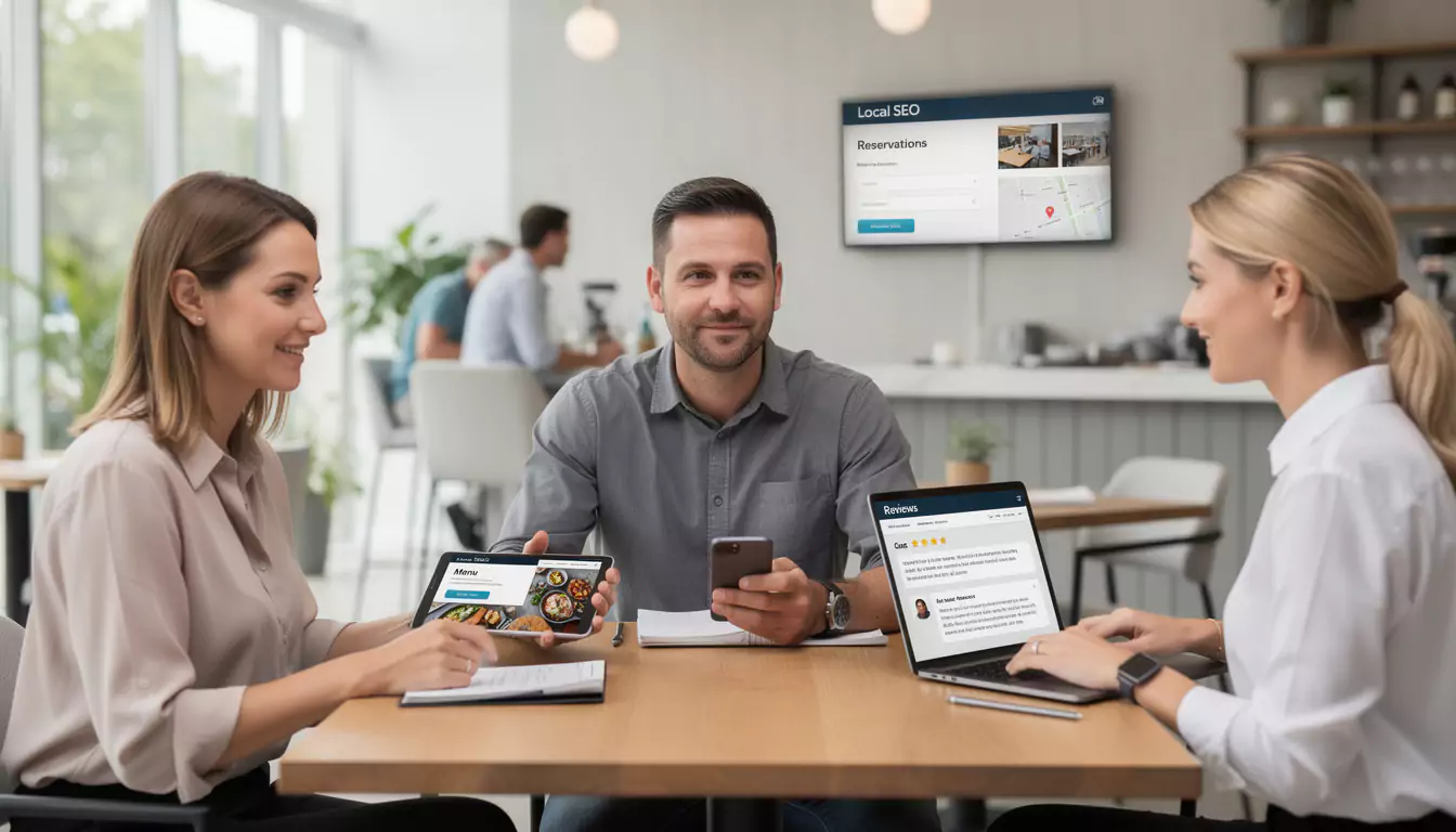 créez un site web performant pour votre restaurant avec menu en ligne, réservation facile, gestion des avis clients et optimisation seo local pour attirer plus de visiteurs.
