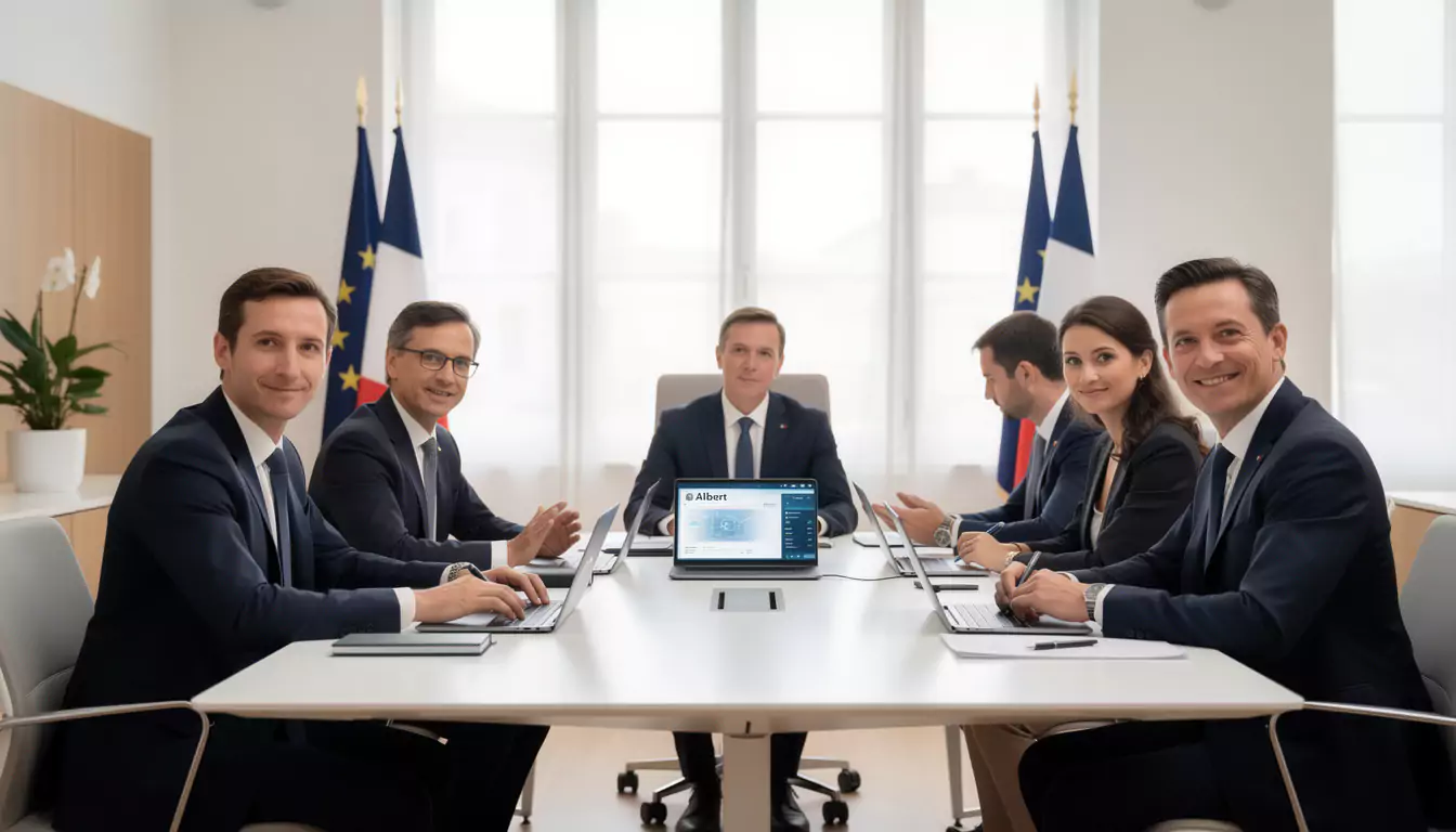 descubra Albert, la inteligencia artificial soberana del Estado francés: sus usos, sus funcionalidades y las personas autorizadas para acceder a ella y optimizar sus trámites.
