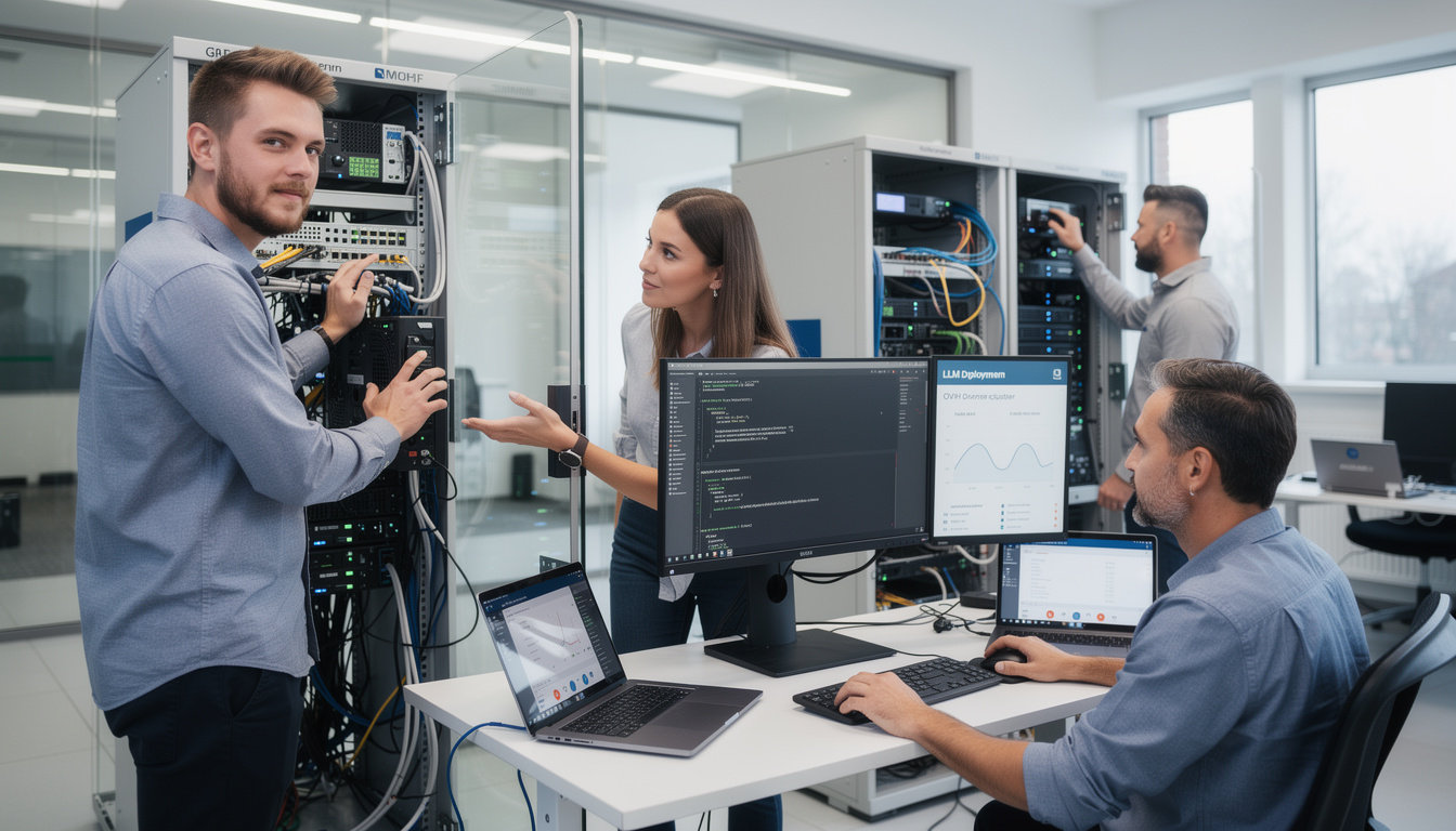 Faire tourner un LLM en local sur OVH ou en on-premise : guide Ollama 2026