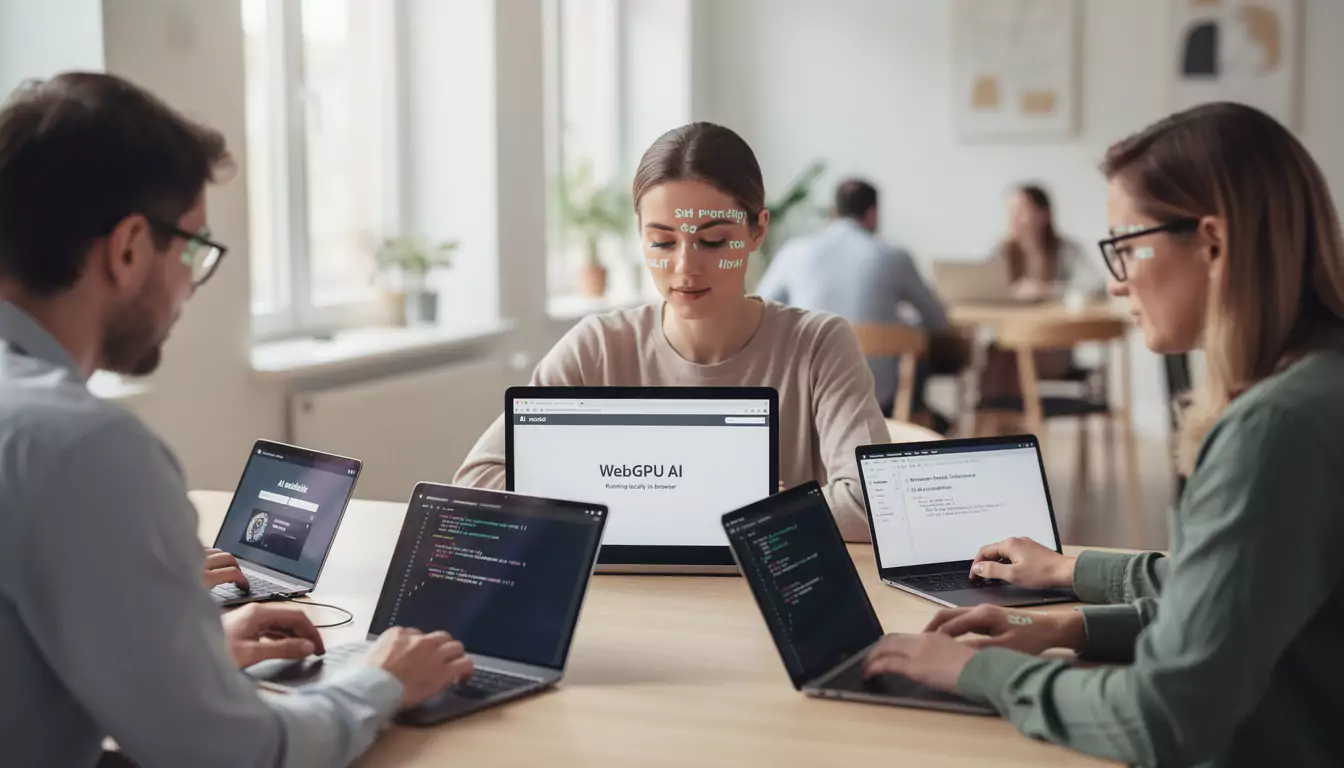 descubra cómo utilizar webgpu para ejecutar aplicaciones de inteligencia artificial directamente en su navegador, sin necesidad de servidor, para una experiencia rápida y segura.