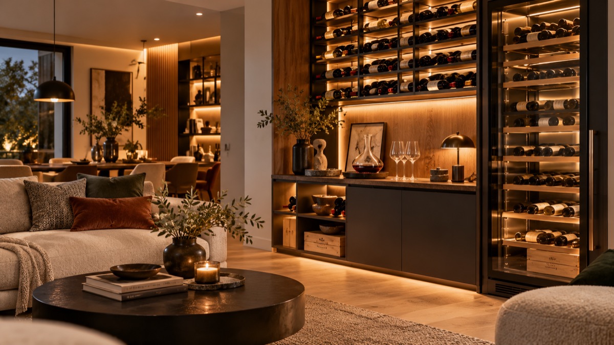 Aménagement d’intérieur : comment intégrer un espace vin tendance dans son séjour