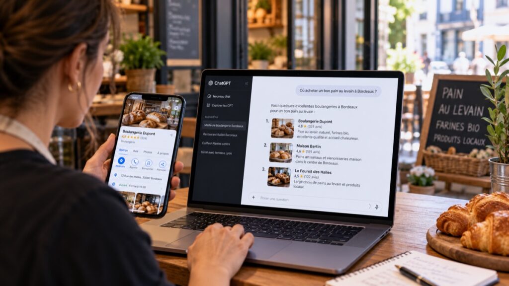 Comment être recommandé par ChatGPT quand on est un commerce local ?